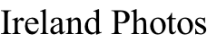 Ireland Photos