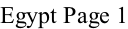 Egypt Page 1